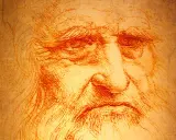 Un boceto en sanguina de Leonardo da Vinci, revelando datos curiosos de su genio.