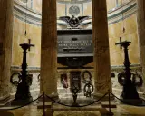 El Panteón de Roma alberga la tumba de Vittorio Emanuele II, Padre de la Patria.
