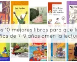 Colección de portadas de libros infantiles, ideales como cuentos para niños de 6 a 8 años. Incluye títulos como "Las brujas" y "El bosque de los desaparecidos".