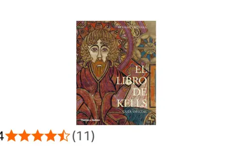Portada de "El Libro de Kells" de Bernard Meehan, guía oficial del famoso manuscrito del Trinity College.