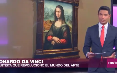 Presentador habla sobre que fue Leonardo da Vinci, el genio detrás de la Mona Lisa, un artista que revolucionó el mundo del arte.