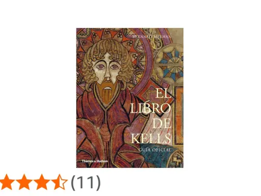 Portada de "El Libro de Kells" de Bernard Meehan, guía oficial del famoso manuscrito del Trinity College.